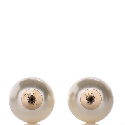 Christian Dior Pearl Mise En Dior Tribal Earrings 3 of 4