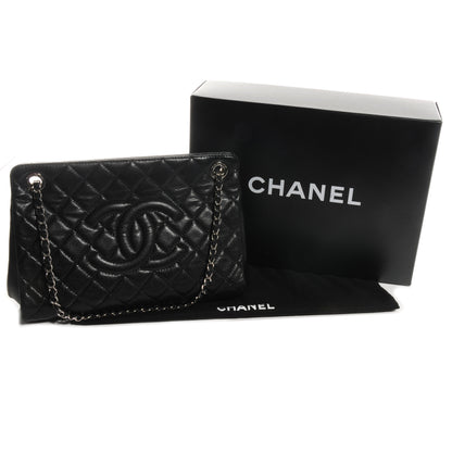 Chanel Caviar Timeless CC Shopping Tote Black 5 of 9