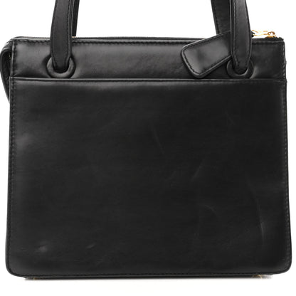 Chanel Logo Shoulder Bag Black 12 of 12