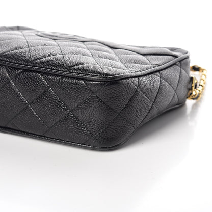 Chanel Caviar Quilted Camera Case Black 13 of 16