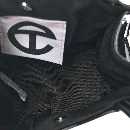 Telfar Patent Vegan Leather Small Shopping Bag Black 6 of 8