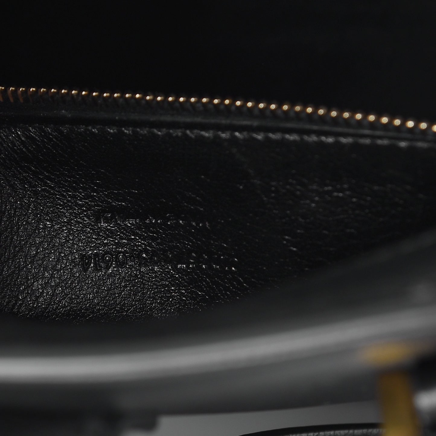 Smooth Calfskin Small Cabas Monogram Black