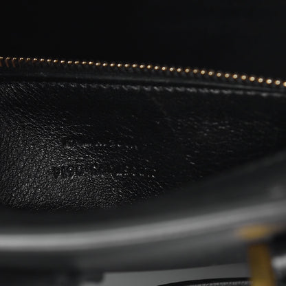 Saint Laurent Smooth Calfskin Small Cabas Monogram Black 7 of 11