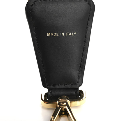 Fendi Ribbon Vitello Century FF 1974 Flat Studded Strap You Fango Marrone Ebano 5 of 6