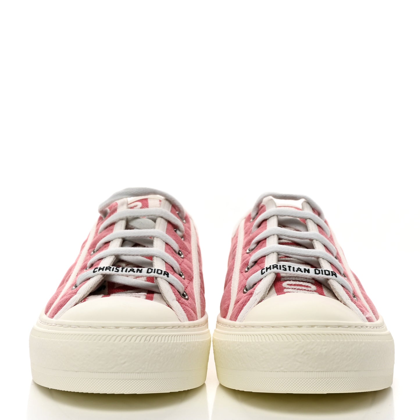 Canvas Walk 'N' Dior Low Top Sneakers 39 Taffy Pink