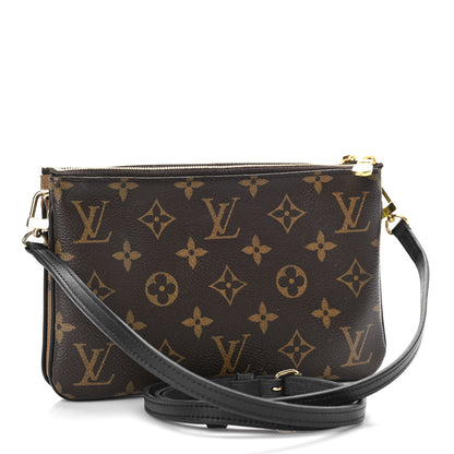 Louis Vuitton Reverse Monogram Giant Double Zip Pochette 3 of 13