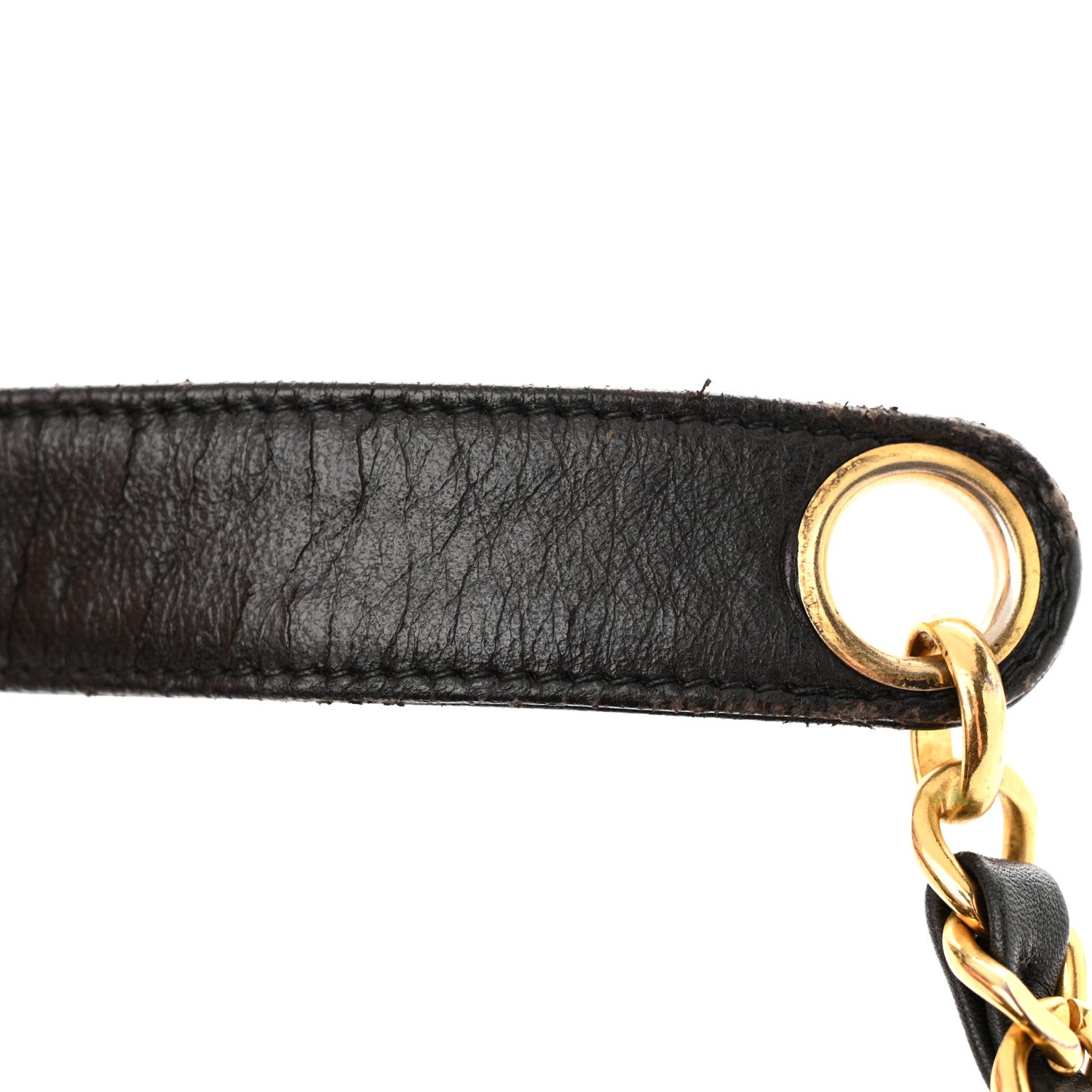 Chanel Lambskin Flap Shoulder Bag Dark Brown 21 of 21