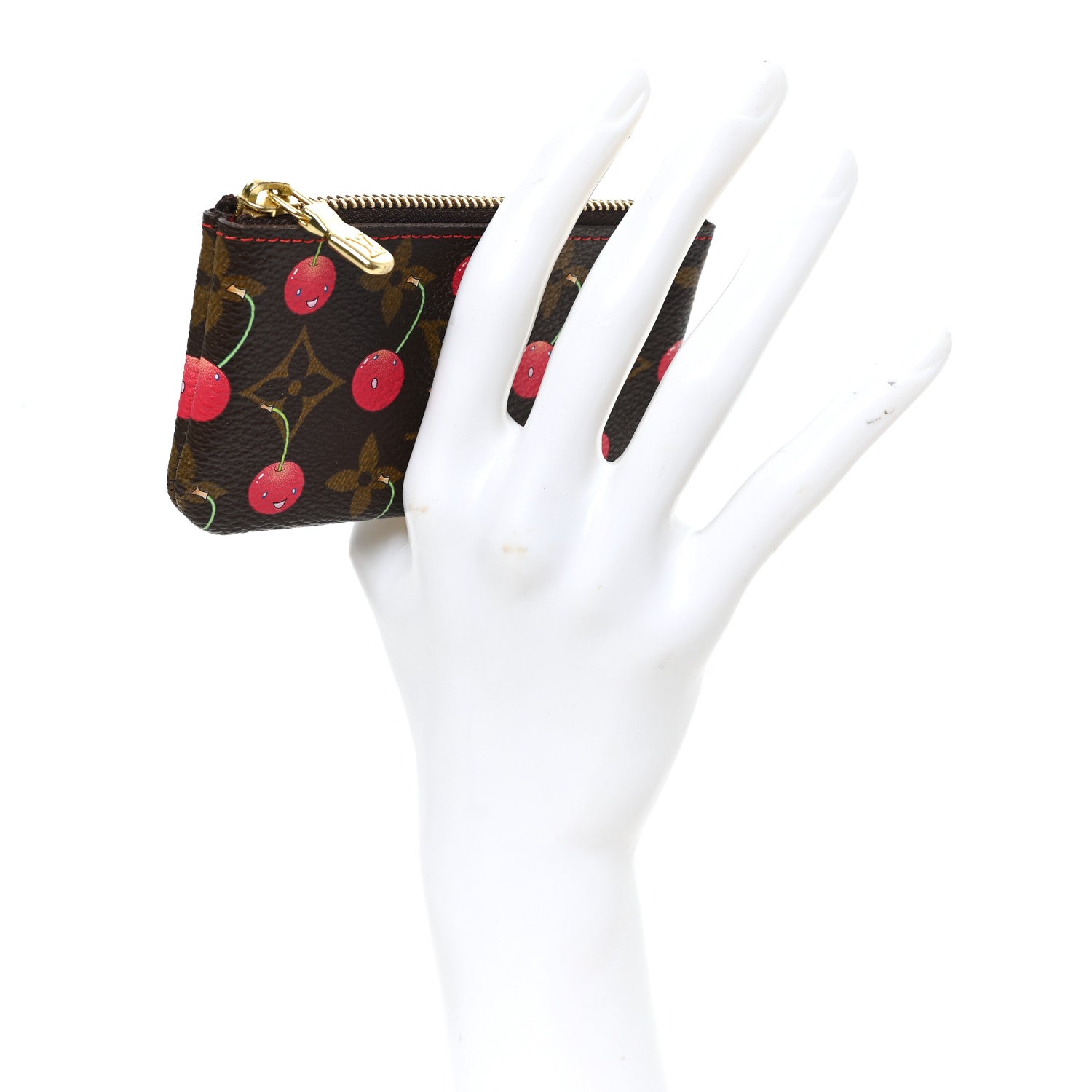 Louis Vuitton Monogram Cerises Key Pouch 2 of 6