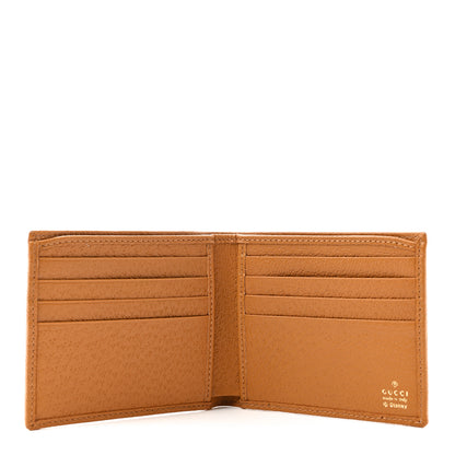 Gucci X DISNEY Mini Vintage GG Supreme Monogram Mickey Mouse Wallet Beige Vintage Sun Oil 5 of 6