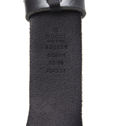 Gucci Calfskin Braided Dionysus Belt 95 38 Black 5 of 6