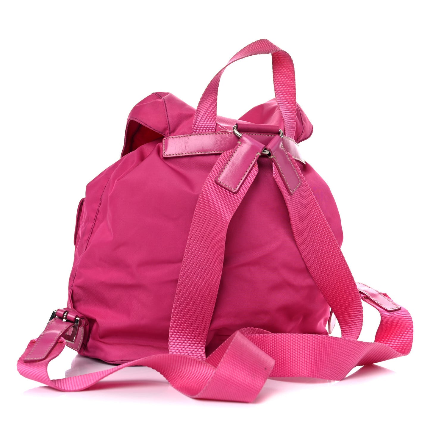 Nylon Vela Backpack Fuxia