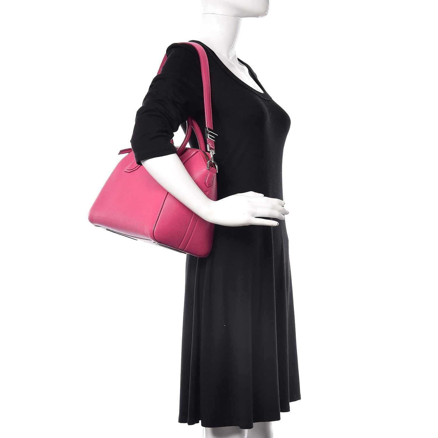 Givenchy Sugar Goatskin Small Antigona Fuchsia 2 of 22