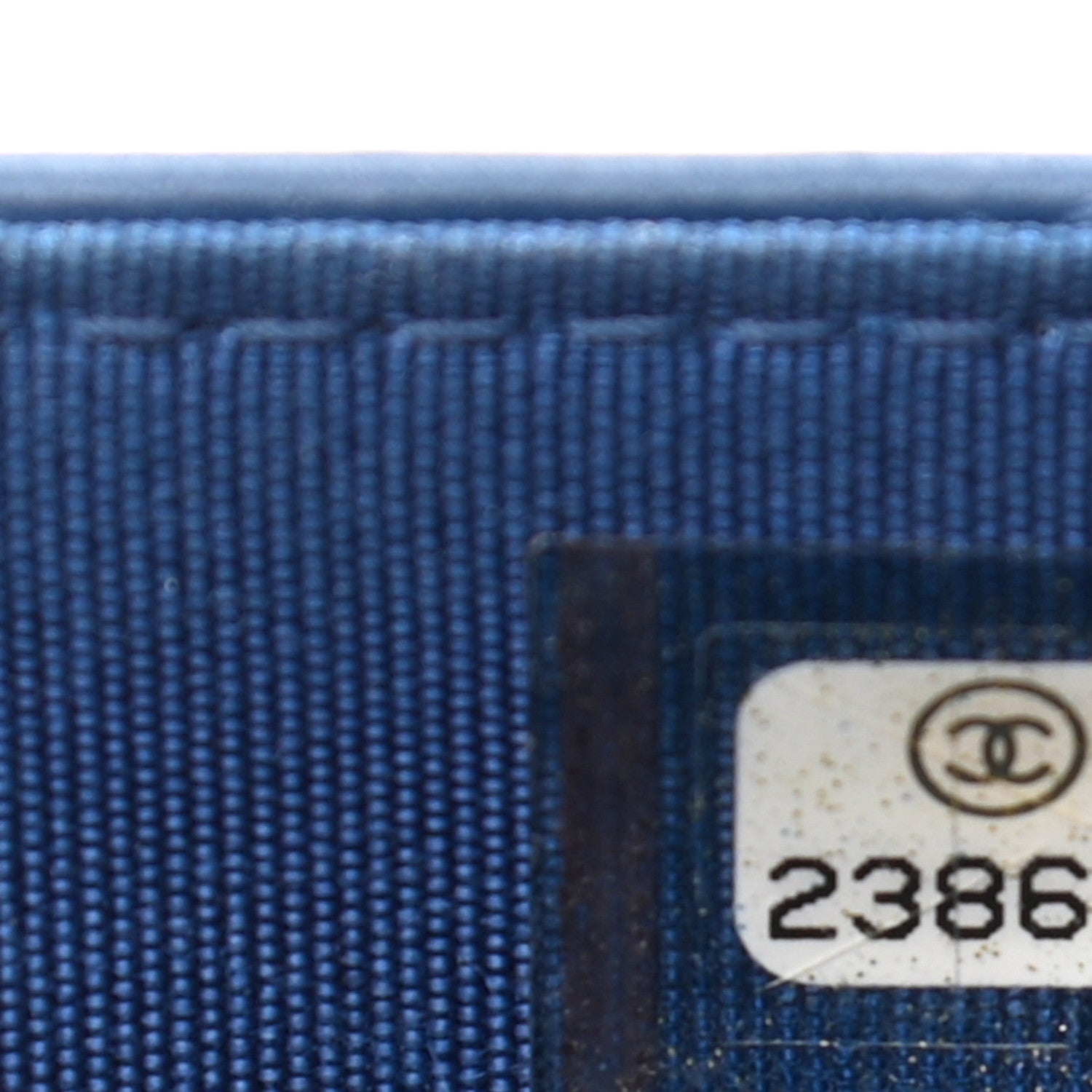 Chanel Lambskin Quilted Trendy CC Wallet On Chain WOC Blue 8 of 12