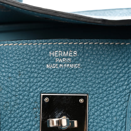 Hermes Togo Birkin 35 Blue Jean 6 of 16