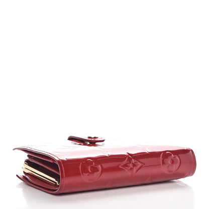 Louis Vuitton Vernis French Purse Wallet Pomme D'Amour 4 of 7