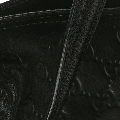 Gucci Guccissima Large Full Moon Tote Black 11 of 11