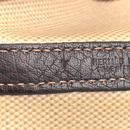 Hermes Toile Buffle Gala Garden Party Tote 36 MM Marron Fonce 8 of 12