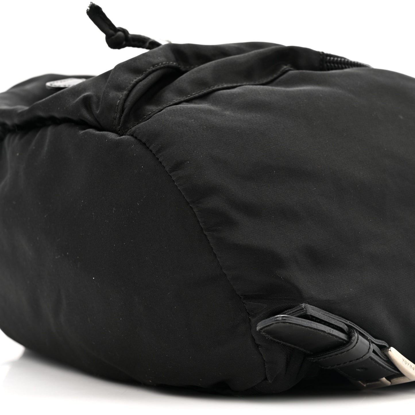 Tessuto Nylon Vela Cinch Backpack Black
