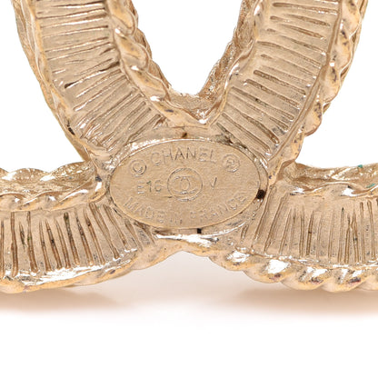 Chanel Pearl CC Brooch Gold 4 of 4