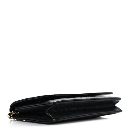 Chanel Caviar Quilted Wallet on Chain WOC Black 4 of 11