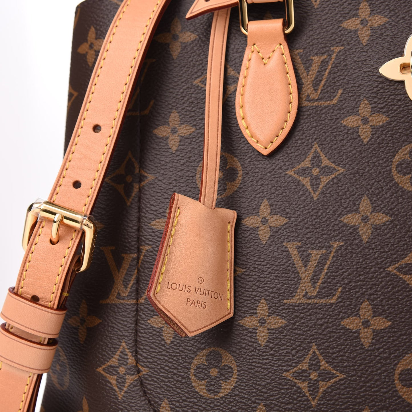 Monogram Flower Tote