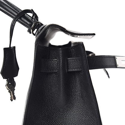 Hermes Epsom Kelly Sellier 28 Black 15 of 36