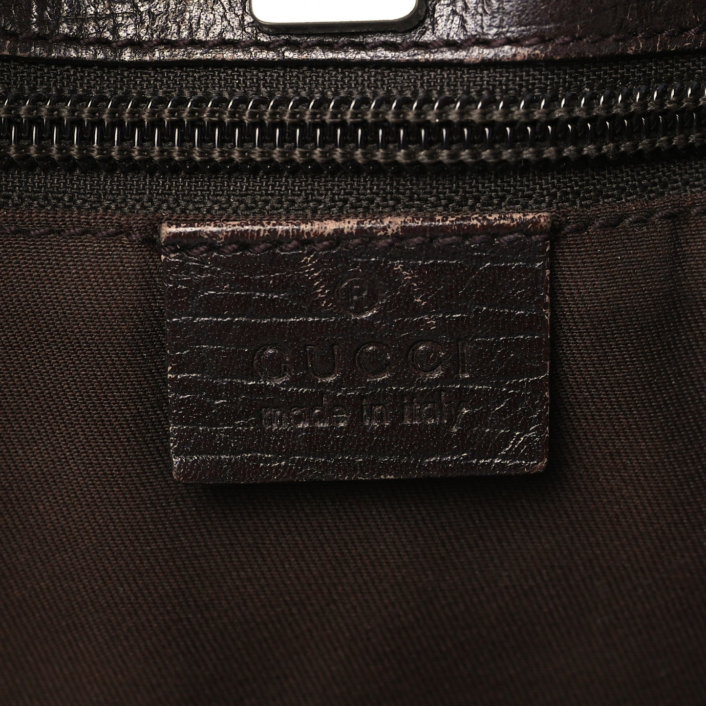 GG Plus Monogram Medium Joy Tote Dark Brown