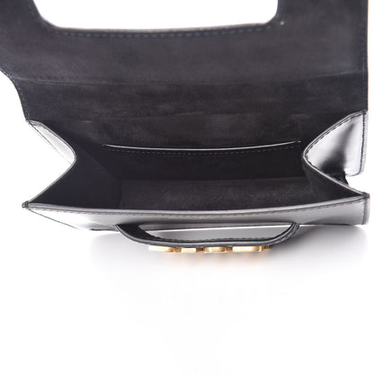 Christian Dior Smooth Calfskin Dio(r)evolution Flap Clutch Black 5 of 11