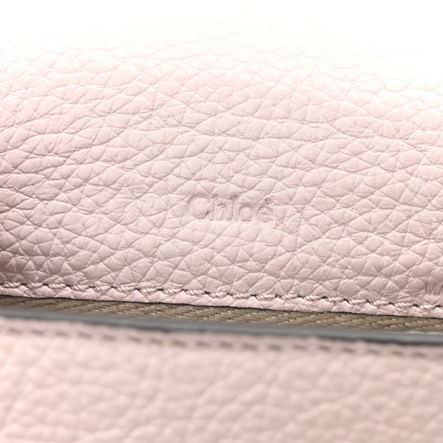 Calfskin Nano Marcie Saddle Bag Misty Lavender