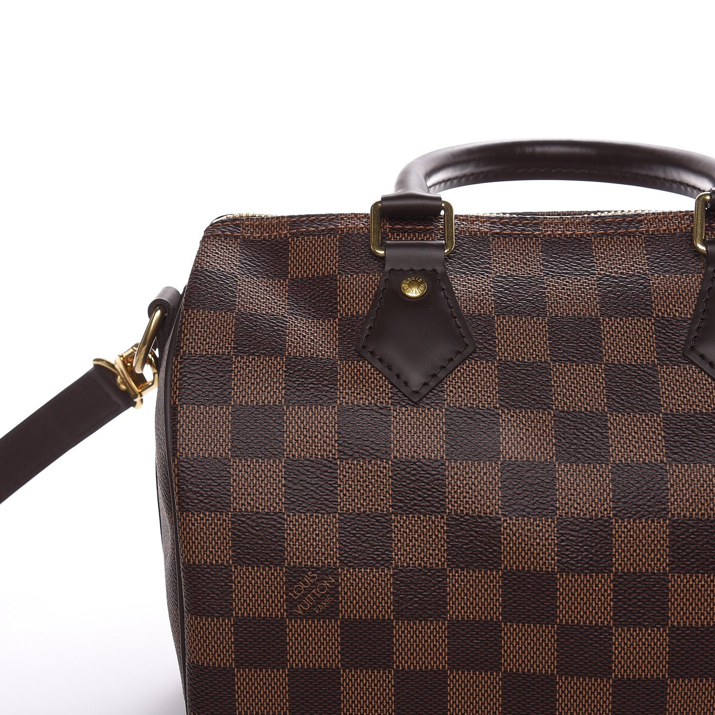 Damier Ebene Speedy Bandouliere 25