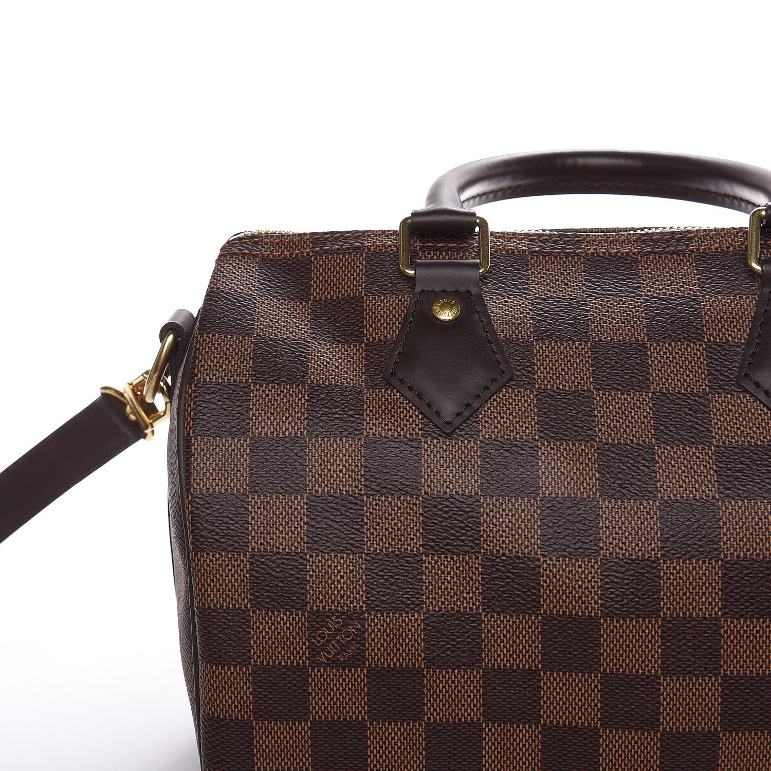 Louis Vuitton Damier Ebene Speedy Bandouliere 25 12 of 12