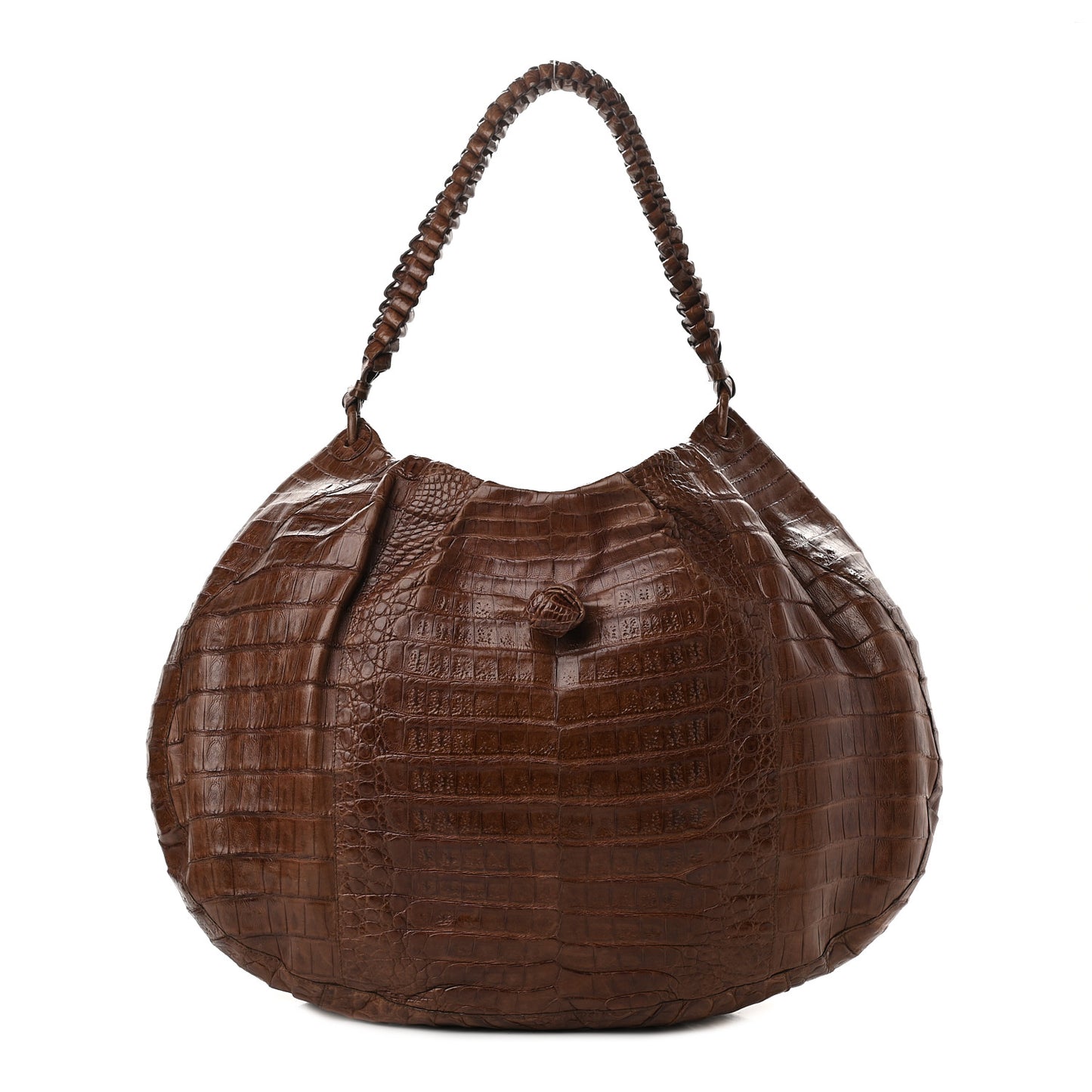 Crocodile Tote Brown