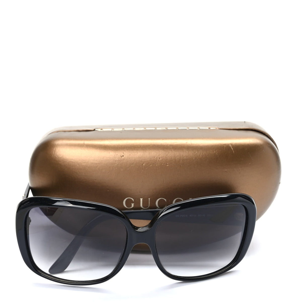 Acetate Oversize Square Frame Sunglasses GG3125S Black
