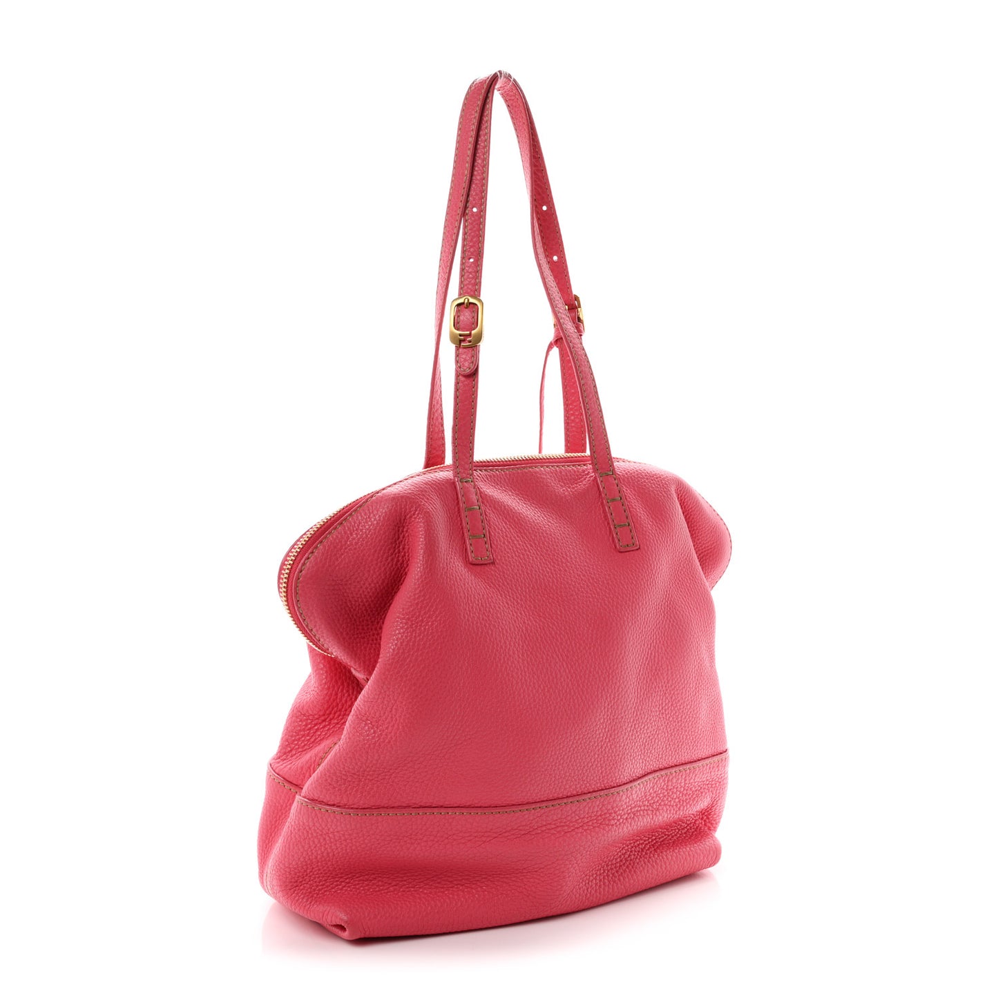 Cuoio Romano Selleria 2Bag Tote Pink