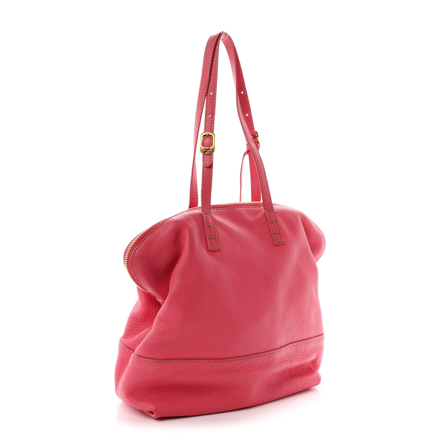 Fendi Cuoio Romano Selleria 2Bag Tote Pink 3 of 9