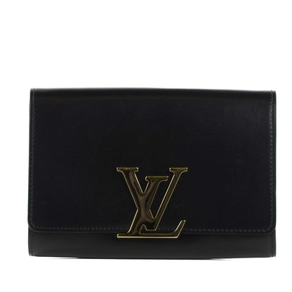 Louis Vuitton Calfskin Chain Louise GM Black 1 of 7