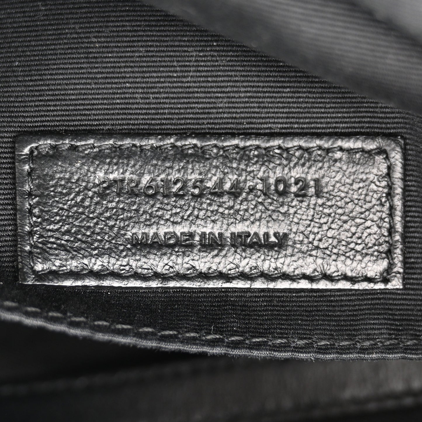 Calfskin Matelasse Monogram Lou Camera Bag Black