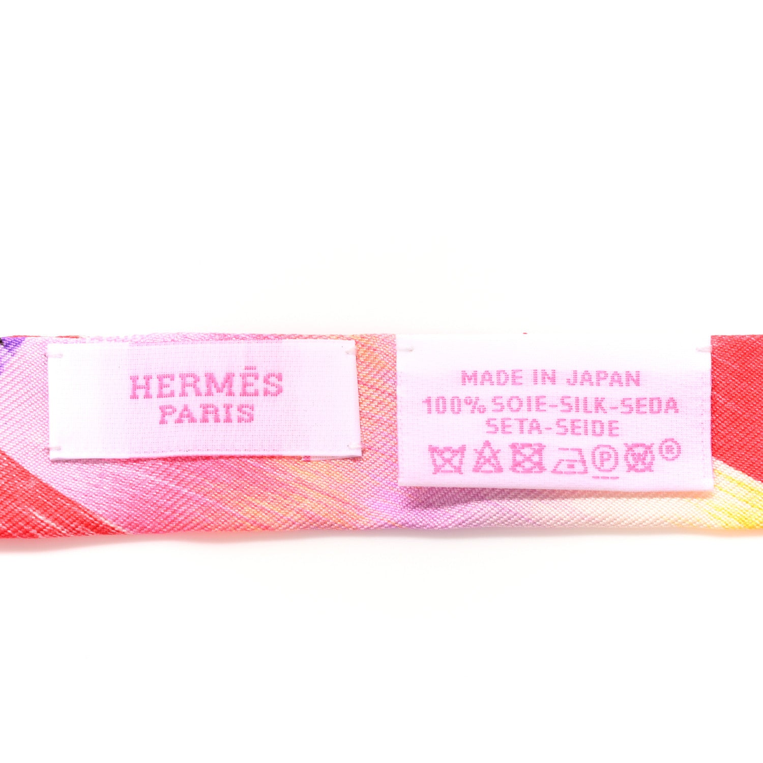 Hermes Silk Marble Doll Twilly Rose Multicolor 2 of 3