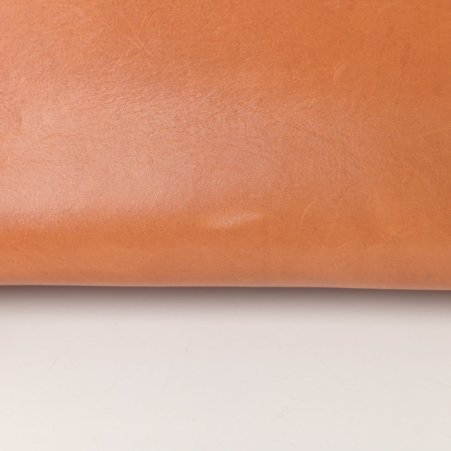 Vegetable Tanned Calfskin Mini Sun Bag Cammello