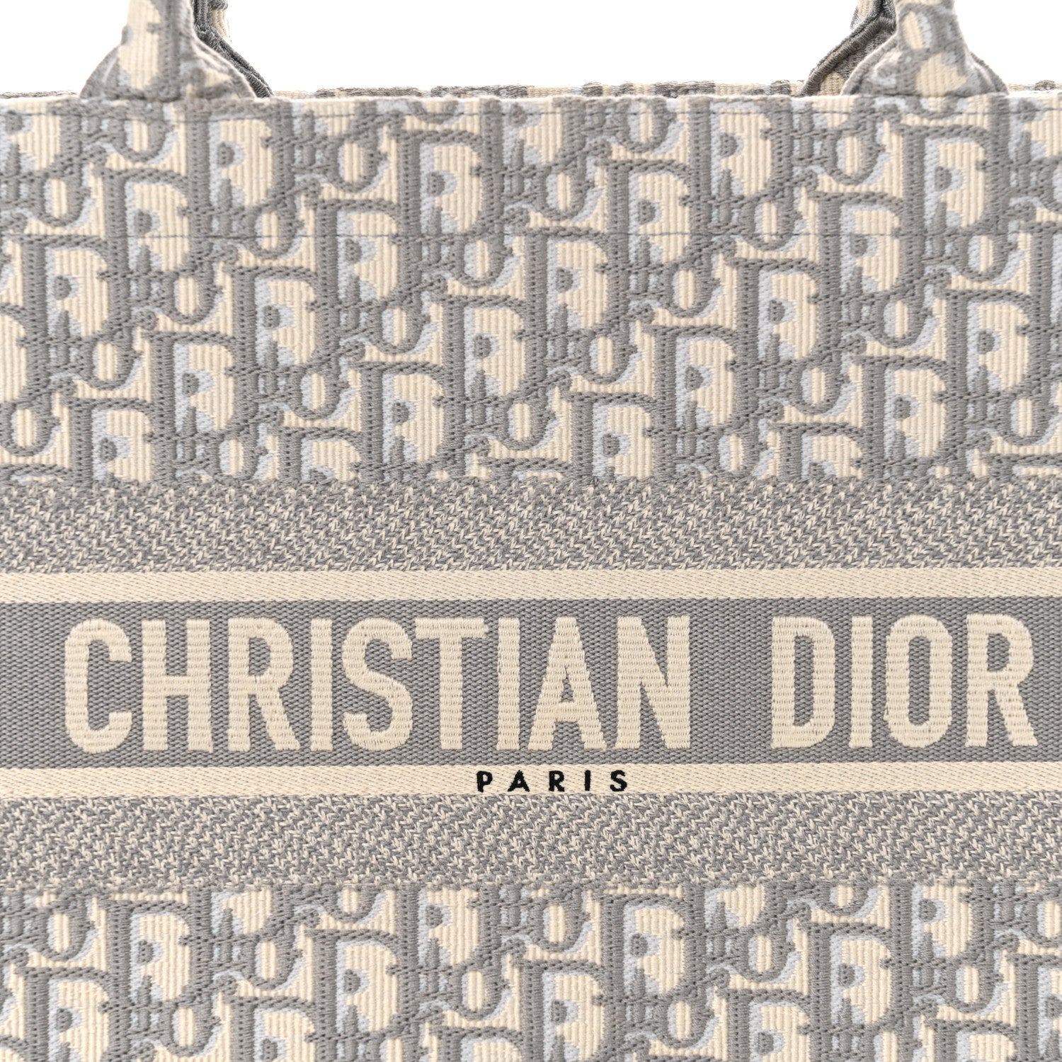 Christian Dior Oblique Medium Book Tote Grey 8 of 14