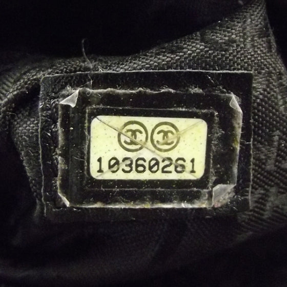Chanel Caviar Square Stitched Tote Black 9 of 12