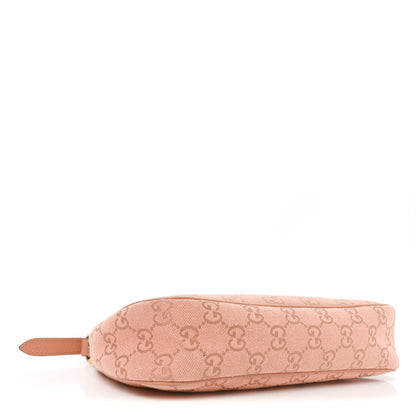 Gucci Monogram Textured Dollar Calfskin Small Ophidia Hobo Cloche Rose Pink Cloche Rose Pink 4 of 10