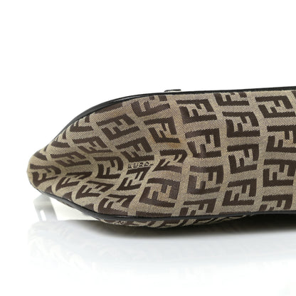 Fendi Zucchino Small Shoulder Tobacco 4 of 10