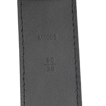 Louis Vuitton Taurillon 35mm Pont Neuf Belt 90 36 Black 3 of 4
