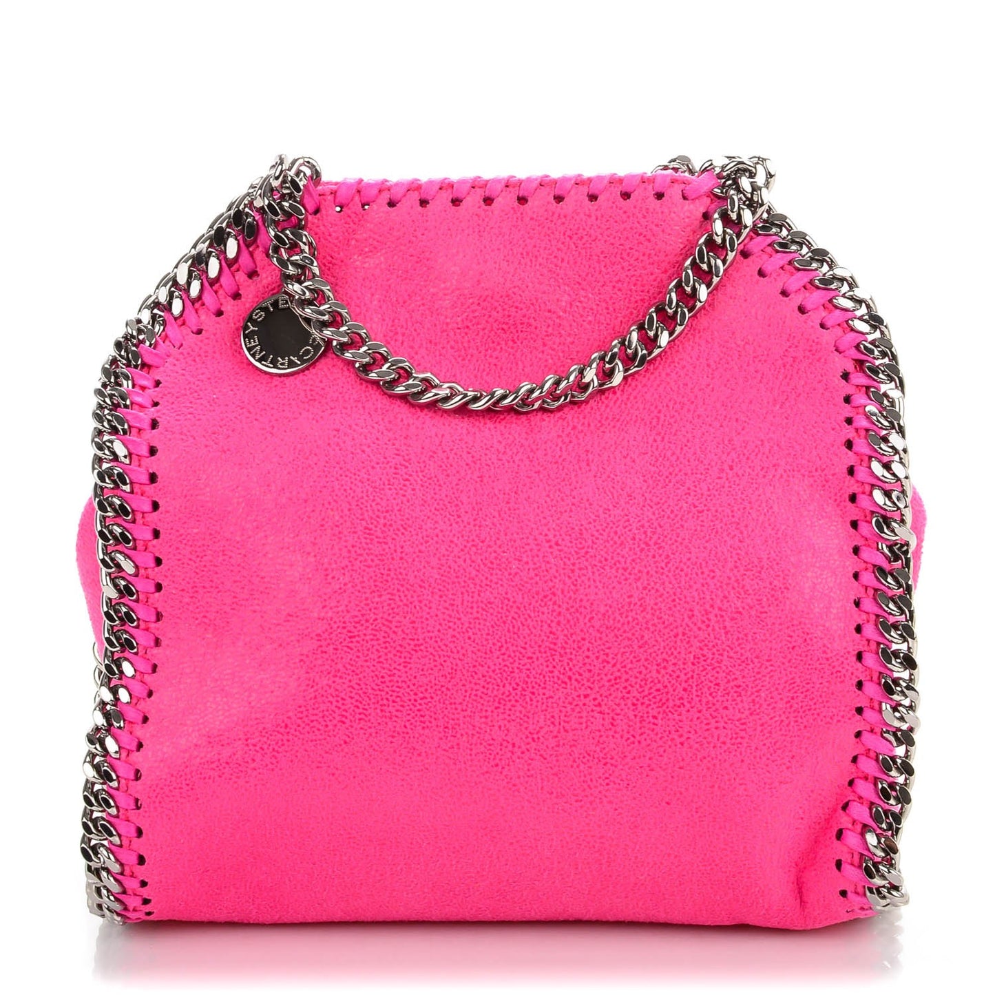 Shaggy Deer Tiny Falabella Tote Hot Pink