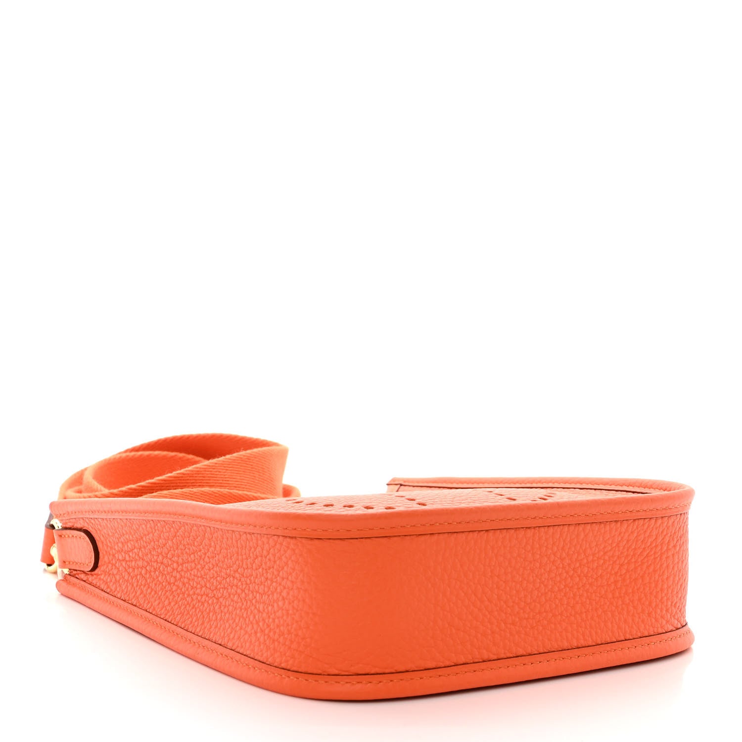 Hermes Taurillon Clemence Evelyne TPM Orange Minium 4 of 11