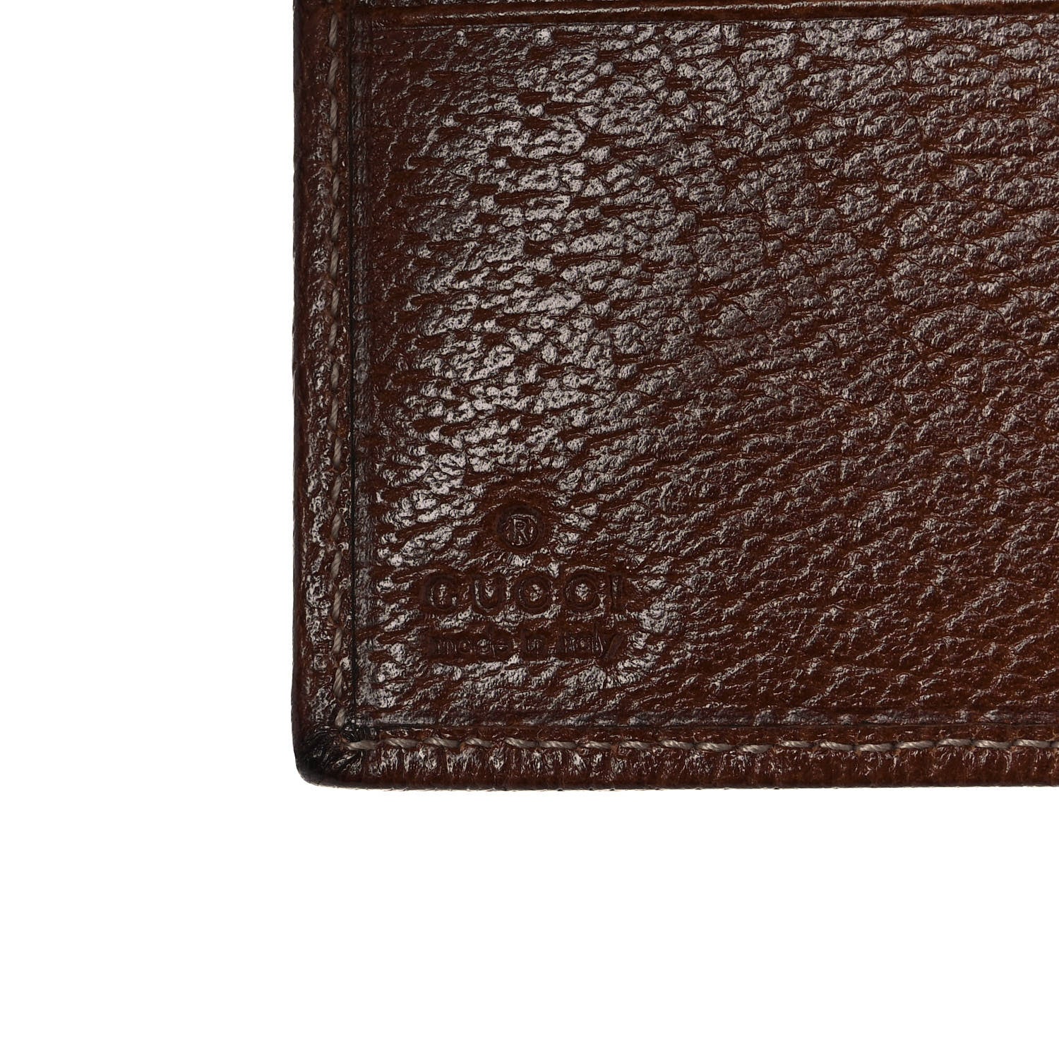 Gucci Denim Interlocking G Wallet Blue Tea Cuir 7 of 10