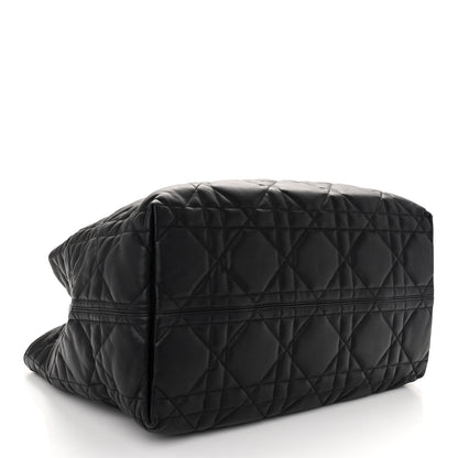 Christian Dior Calfskin Macrocannage Large Toujours Black 5 of 11
