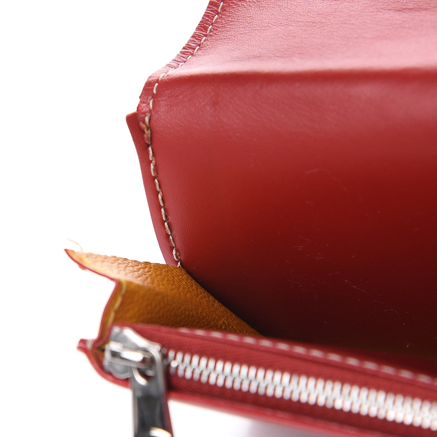Goyardine Richelieu Wallet Red