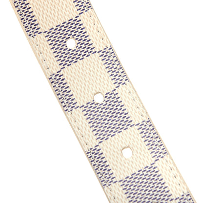 Louis Vuitton Damier Azur Belt 85 34 5 of 6
